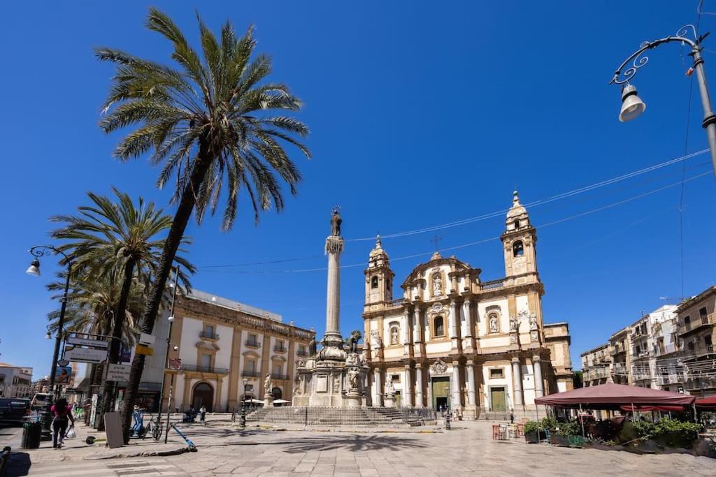 팔레르모 Vista San Domenico 아파트 외부 사진